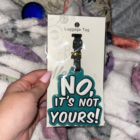 luggage tag ✈️ - Picture 1 of 2